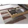 Moderner Polsterbett 120x190cm mit Bettkasten Nuamo Auswahl