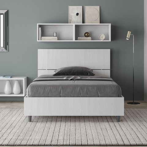 Bett 120x200 mit Bettkasten und hohem Kopfteil Demas Aktion