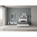 Bett 120x200 mit Bettkasten und hohem Kopfteil Demas Sales