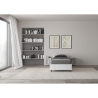Einzelbett mit Stauraum 80x190 in Weißholz Nuamo Angebot