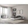 Einzelbett mit Stauraum 80x190 in Weißholz Nuamo Sales