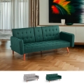 Schlafsofa 2-Sitzer verstellbar mit Armlehne und Getränkehalter Ember Aktion