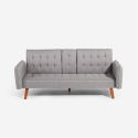 Schlafsofa 2-Sitzer verstellbar mit Armlehne und Getränkehalter Ember Eigenschaften