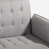 Schlafsofa 2-Sitzer verstellbar mit Armlehne und Getränkehalter Ember Kosten