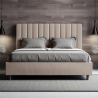 Doppelbett mit Bettkasten und gepolstertem Bettrahmen 160x210 Agueda Aktion