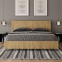 Doppelbett 160x190cm ohne Lattenrost mit geneigtem Kopfteil Demas Verkauf