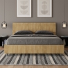 Doppelbett 160x190cm ohne Lattenrost mit geneigtem Kopfteil Demas Verkauf