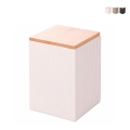 Große Küchenbehälter 10x10x14,5cm aus Steinzeug, Deckel 1080ml Modern Aktion
