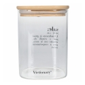 set 3 Gläser in Glas 10x14cm für Kaffee Zucker und Salz Victionary Rabatte