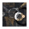 Leinwanddruck Abstraktes Bild in Schwarz und Gold Canone Arturo Armenti Angebot