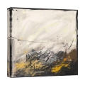 Moderner abstrakter Kunstdruck auf Leinwand Winter Melody H. Romero Aktion