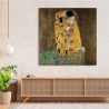 Leinwanddruck Art Nouveau Der Kuss Gustav Klimt Verkauf