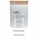 Victionary Kaffeebehälter aus Glas 10x10x14cm mit Bambusdeckel Angebot