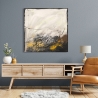 Moderner abstrakter Kunstdruck auf Leinwand Winter Melody H. Romero Sales