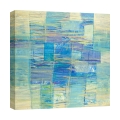 Abstraktes Wandbild auf Leinwand modern Monochrom Meer Lucas Aktion