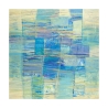 Abstraktes Wandbild auf Leinwand modern Monochrom Meer Lucas Angebot