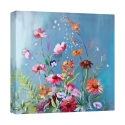 Buntes Blumenbild auf Leinwand Pick of the Day Nel Whatmore Aktion