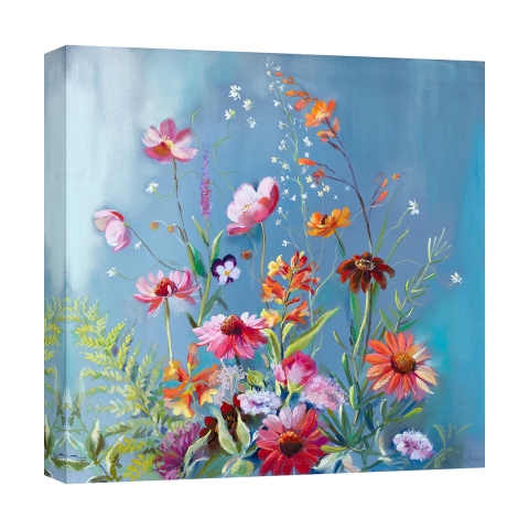 Buntes Blumenbild auf Leinwand Pick of the Day Nel Whatmore Aktion