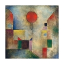 Moderner abstrakter Leinwanddruck Red Balloon Paul Klee Angebot