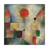 Moderner abstrakter Leinwanddruck Red Balloon Paul Klee Angebot