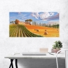 Leinwandbild zeitgenössische Landschaft Toskana-Hügel Adriano Galasso Sales