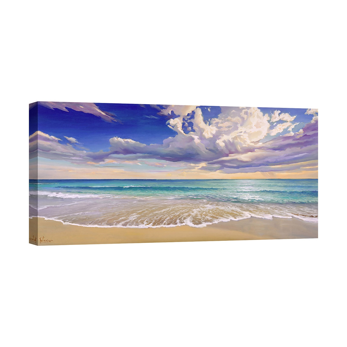 Großes Leinwandbild für Wohnzimmer Ocean Wave Adriano Galasso Aktion Großes Leinwandbild für Wohnzimmer Ocean Wave Adriano Galasso Aktion