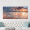 Leinwandbild Meereslandschaft Sonnenaufgang über dem Meer Adriano Galasso Sales