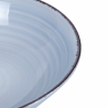 Set aus 2 großen und kleinen Salatschüsseln aus Steingut, 4 Farbtöne Angebot