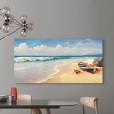 Leinwanddruck für Wohnzimmer Wellen am Strand Adriano Galasso Sales