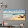 Leinwanddruck für Wohnzimmer Wellen am Strand Adriano Galasso Sales