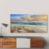 Leinwanddruck auf Canvas Sonnenuntergang am Strand Adriano Galasso Sales