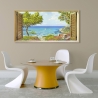 Leinwanddruck für Schlafzimmer - Blick aufs Meer von Andrea Del Missier Verkauf