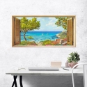 Leinwanddruck für Schlafzimmer - Blick aufs Meer von Andrea Del Missier Sales