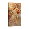 Leinwanddruck Bild Frau Art Nouveau Herbst Alphonse Mucha Aktion