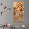 Leinwanddruck Bild Frau Art Nouveau Herbst Alphonse Mucha Sales
