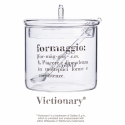 Käsedose mit Deckel und Löffel aus klarem Glas Victionary Angebot