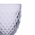 Set aus 6 transparenten, verzierten Gläsern im klassischen Design Madame Sales