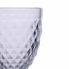 Set aus 6 transparenten, verzierten Gläsern im klassischen Design Madame Sales