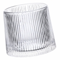 Set mit 6 retro-dekorierten Vintage Schnapsgläsern, kippbar aus Glas Rabatte