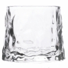 Set mit 6 retro-dekorierten Vintage Schnapsgläsern, kippbar aus Glas Lagerbestand