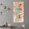 Leinwanddruck Frau Jugendstil Winter Alphonse Mucha Sales