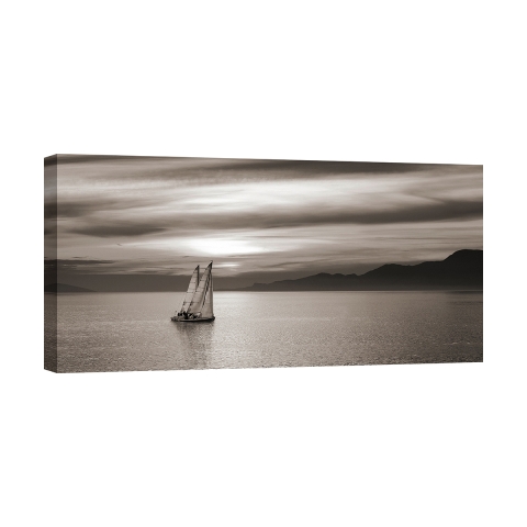 Maritimes Fotokunstwerk auf Leinwanddruck Sails Pangea Images Aktion
