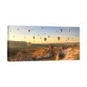 Naturbild auf Leinwanddruck Heißluftballons in Kappadokien Pangea Images Aktion