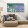 Impressionistisches Gemälde auf Leinwanddruck Morning (Detail I) Claude Monet Sales