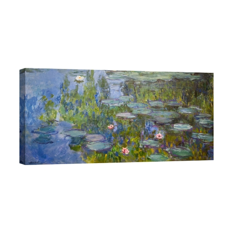Impressionistisches Leinwandbild Ninfee Claude Monet Aktion