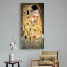 Modernes Leinwandbild für das Wohnzimmer Il Bacio Gustav Klimt Sales