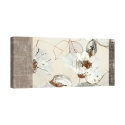 Moderne Leinwandbild mit Blumenmotiv Parure (Neutral) Kelly Parr Aktion