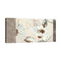 Moderne Leinwandbild mit Blumenmotiv Parure (Neutral) Kelly Parr Aktion