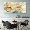 Abstraktes geometrisches Wandbild auf Leinwand Caleidoscopio Lucas Sales