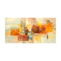 Moderner abstrakter Kunstdruck auf Leinwand Luci d'estate Lucas Angebot